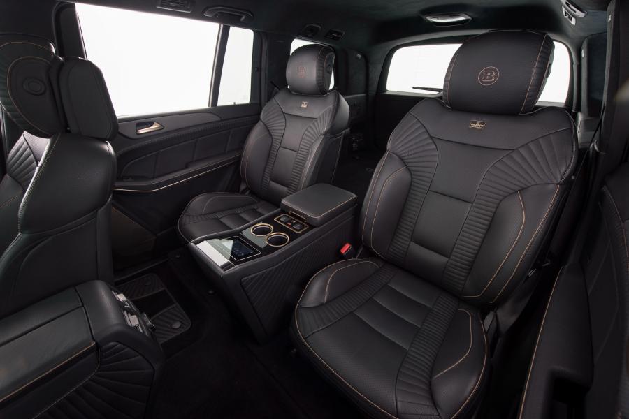 Интерьер Mercedes-AMG GLS63 850 XL by Brabus (X166) 2016 года  (фото 19 из 33)